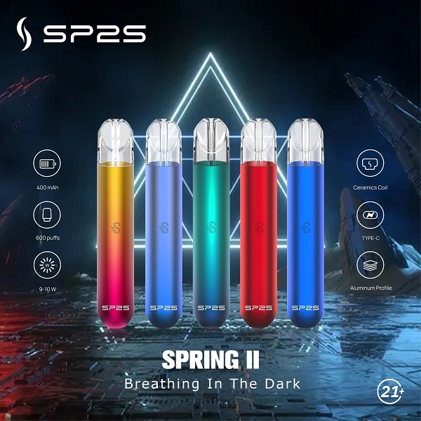 SP2S電子煙主機｜通用一代煙彈・輕巧便攜設計・多色可選・原廠正品